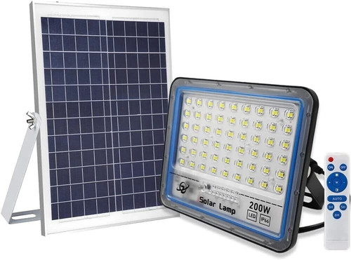 Faro faretto led con pannello - con,
