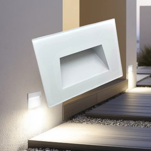 Faretto segnapasso led ip65 - faretto,