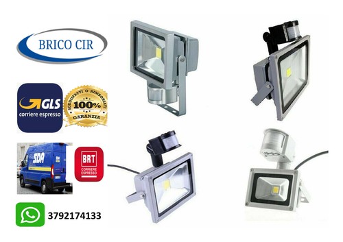 Faro led faretto con sensore - led,