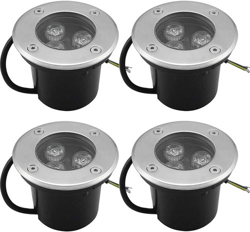 Faretto led incasso pezzi - led, 4