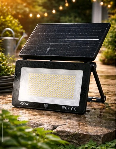 Faro led solare pieghevole - faro,