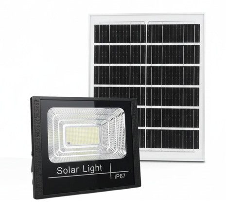 Faro led con pannello solare - faro,