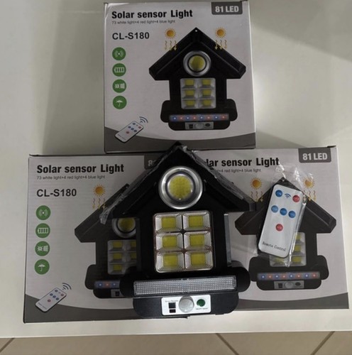 Faretto solare led - cl-s180, 81