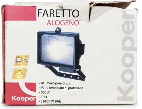 Kooper faretto alogeno esterno